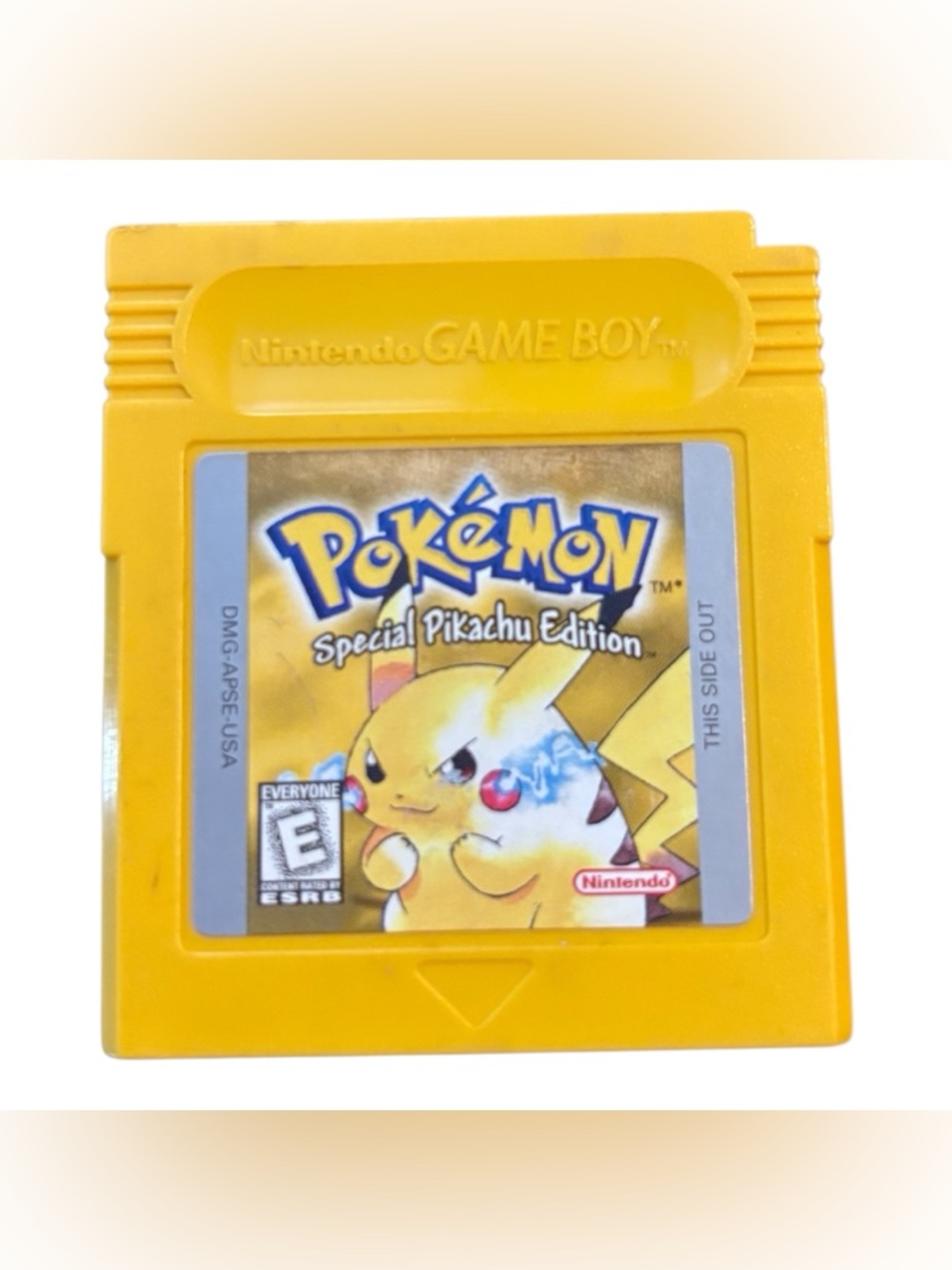 Pokémon Yellow Version Special Pikachu Edition Nintendo Game Boy 1999 -Cart Only